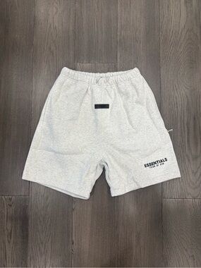 Essentials Light Oatmeal Shorts